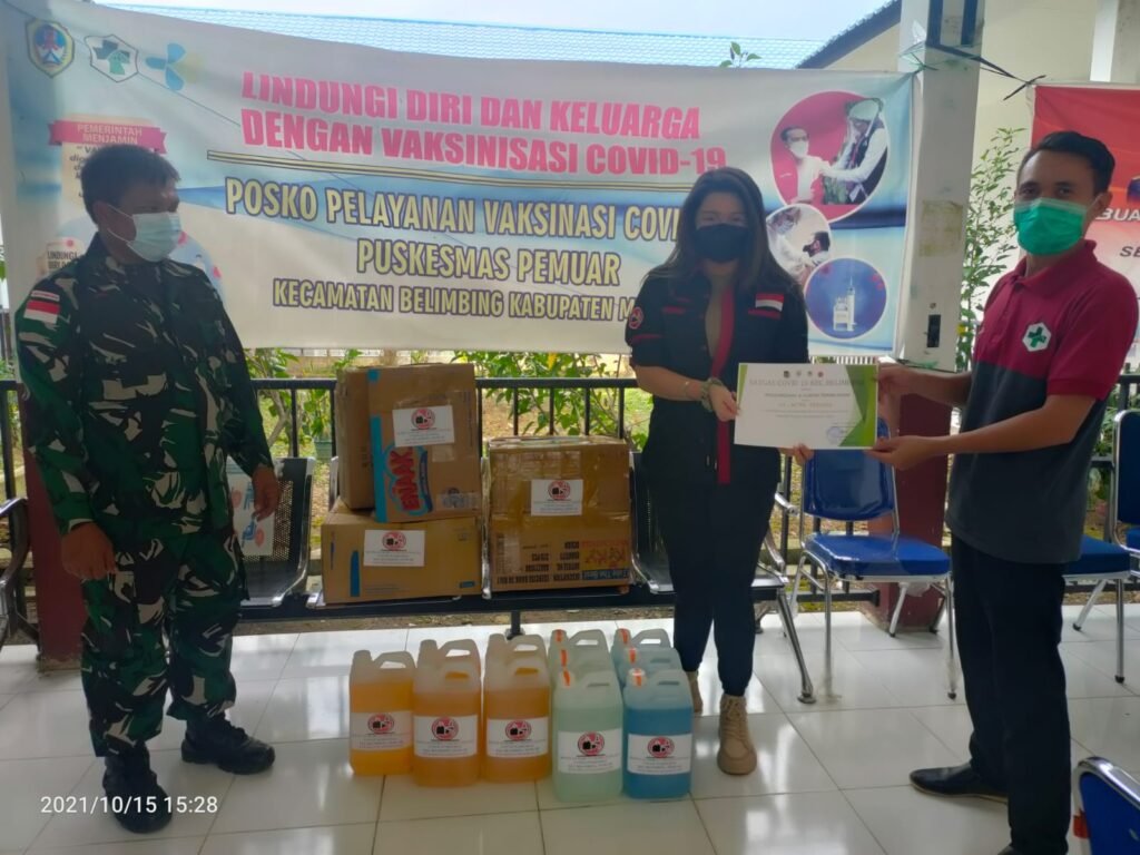 Berikan Bantuan Logistik Cv. Mitra Persada Dukung Nakes Proses Vaksinasi Covid-19