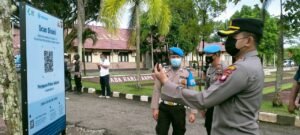 Kepolisian Resor Melawi Resmi Berlakukan Penggunaan Scan Quick Response Peduli Lindungi