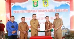 Pemkab Melawi Jalin Kerjasama Pembangunan Daerah Dengan Pemkab Katingan