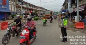 Satlantas Polres Melawi Gelar Kegiatan KRYD di Tempat Ibadah