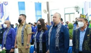 Hadiri Rakerda Nasdem, Bupati Melawi Ajak Parpol Berkolaborasi Membangun Daerah