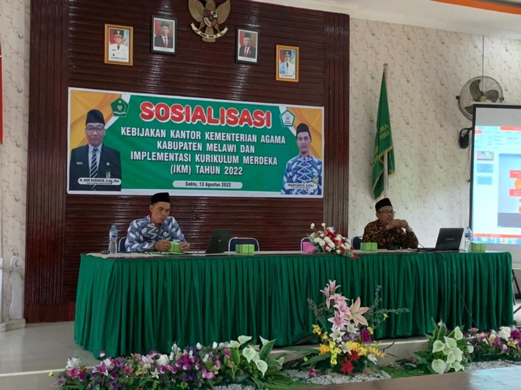 Kemenag Melawi adakan Sosialisasi Implementasi Kurikulum Merdeka