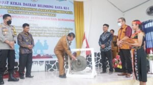 Wabup Melawi Buka Rakerda GKII Daerah Belimbing