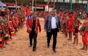 Bupati Dadi Hadiri Pembukaan Pekan Gawai Dayak Melawi ke XIV