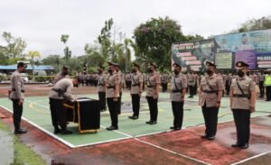 Pimpin Sertijab Pejabat Polres Melawi, Ini Pesan dan Arahan Kapolres