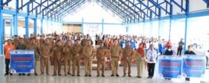 Wakil Bupati Drs. Kluisen Launching Remasting di Kabupaten Melawi