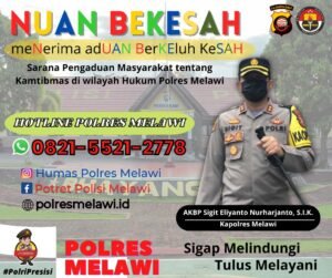 Polres Melawi Lounching Program Unggulan “NUAN BEKESAH” Untuk Masyarakat Kabupaten Melawi