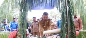 Kunker Bupati dan Wakil Bupati Melawi ke Kecamatan Tanah Pinoh Barat