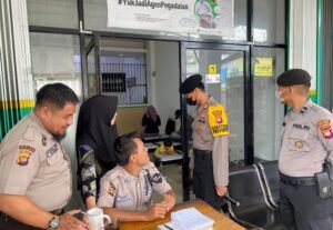 Sat Samapta Polres Melawi Gelar Patroli Jaga Kamtibmas, Sambang Objek Vital dan Pasar