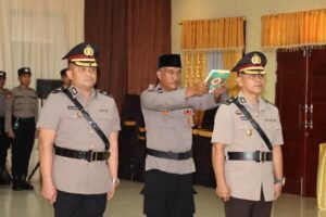 Sertijab Kabag Ops Polres Melawi, Ini Pesan dan Kesan Kapolres