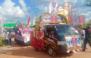 Meriah Karnaval dan Ibadah KKR Pesparawi X Se Kalbar