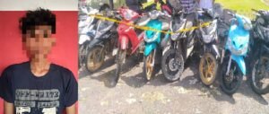 RP Residivis dari Sumbar Spesialis Curanmor Akhirnya Tertangkap di Wilkum Polres Melawi