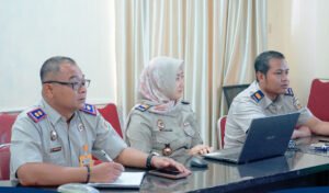 ATR/BPN Kantah Melawi Gelar Rapat Monitoring dan Evaluasi Capaian Kinerja Program Strategis Nasional
