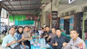 Coffe Morning Kasat Reskrim Polres Melawi AKP Joni Bersama Awak Media Melawi, Wujudkan Kondusifitas Informasi