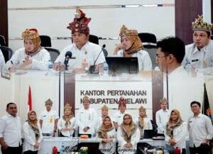 ATR/BPN Kantah Melawi Ikuti Evaluasi Zona Integritas Tahun 2023 Oleh Kementerian PANRB