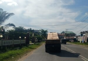 Modus, Gunakan Mobil Pick Up, Angkut Kayu Olahan Marak Masuk Kota Nanga Pinoh, Bahkan Sampai Ada Yang Dibawa Keluar Melawi