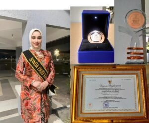 Raisya⁩ Sarbina Dapat Penghargaan Sebagai Bunda PAUD Tingkat Nasional 2023, Katagori Wiyata Darma Pertama