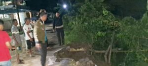 Kapolres Melawi Tinjau Langsung Longsor di Desa Nusa Pandau