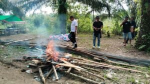 “Bakar” Perintah Tegas Kapolres Melawi, Tindak Kelang Judi Sabung Ayam