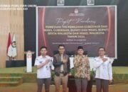 KPU Kabupaten Melawi Hadiri Rapat Koordinasi Pemetaan TPS Pemilu 2024