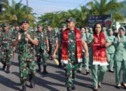 Pangdam XII/Tpr Dampingi Dua Hari Kunjungan Kerja Kasad di Wilayah Provinsi Kalteng