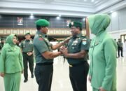 Pangdam XII/Tpr Terima Laporan Korps, 53 Perwira Resmi Sandang Pangkat Baru