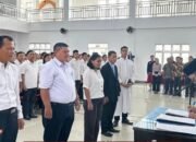 KPU Kabupaten Melawi Lantik Panitia Pemungutan Suara (PPS) untuk Pemilu 2024