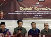 KPU Kabupaten Melawi Gelar Rapat Koordinasi Penyusunan Daftar Pemilih Pemilu 2024
