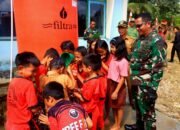 Pangdam XII/Tpr Resmikan Sumur Bor Program TNI Manunggal Air di Desa Sungai Pisau