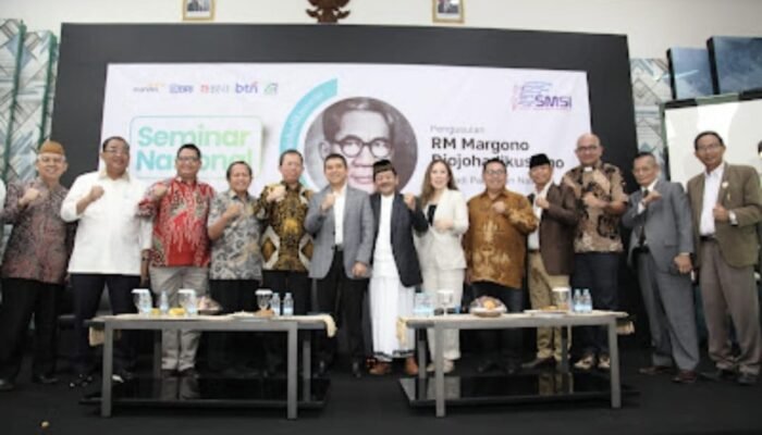 SMSI Gelar Seminar Tokoh Bangsa, Pengusulan RM Margono Djojohadikusumo Jadi Pahlawan Nasional Ditunda