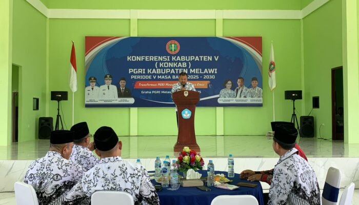 Bupati Melawi Buka Konkab V PGRI, Dorong Profesionalisme Guru untuk Indonesia Emas
