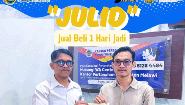 Dari 5 Hari Jadi 1 Hari, Inilah Terobosan JUL1D Kantor Pertanahan Melawi