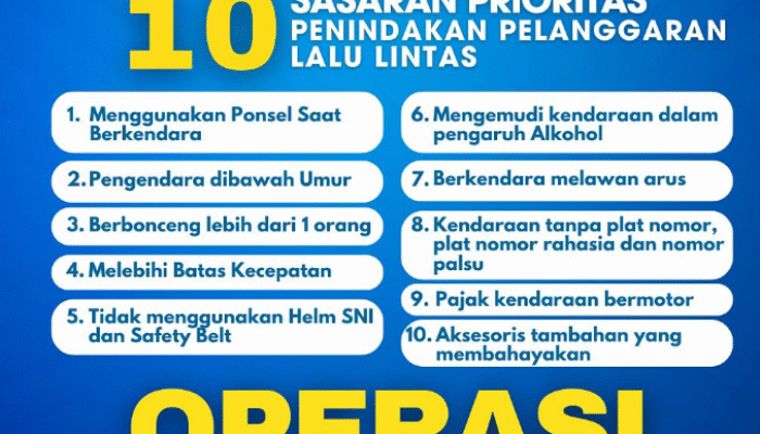Satlantas Polres Melawi Tancap Gas! Operasi Patuh Kapuas 2025 Dimulai 14 Juli