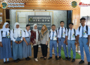 SMK Negeri 1 Nanga Pinoh Kunjungi Kantor Pertanahan Melawi, Jalin Sinergi dan Silaturahmi