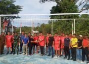 Volly Ball Fun Game HUT RI ke-80 Resmi Dibuka, Semangat Kebersamaan Menggema di Lapangan Voli Kantor Camat Nanga Pinoh