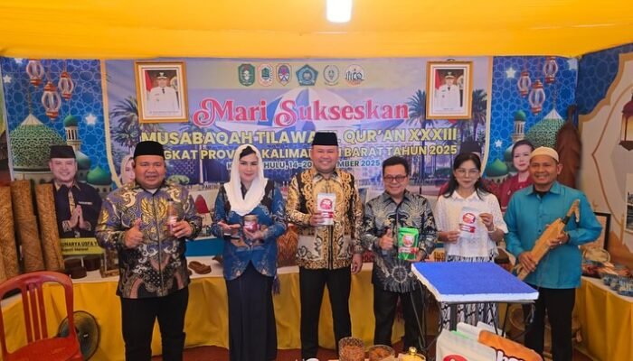 Tenun, Madu, dan Kuliner Khas Melawi Hadir di MTQ XXXIII di Kapuas Hulu