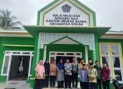 Kepala Kemenag Melawi Monitoring dan Pembinaan ASN di Tiga KUA