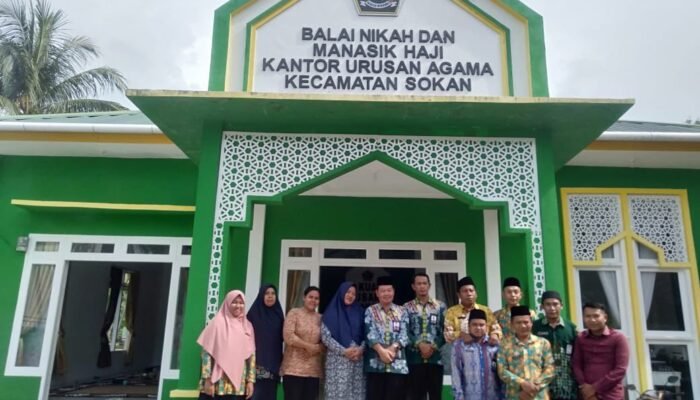Kepala Kemenag Melawi Monitoring dan Pembinaan ASN di Tiga KUA