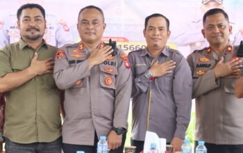 Langkau Menyadik Jadi Saksi Sinergi Polres dan Panitia Natal Oikumene 2025