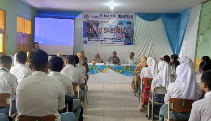 Kapolres Melawi Ajak Pelajar SMKN 1 Nanga Pinoh Merdeka dari Narkoba dan Bullying