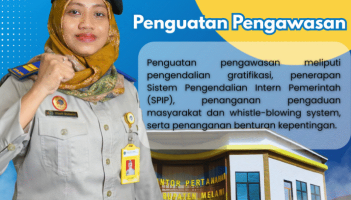 Semangat Anti Korupsi, Kantah Melawi Ajak Publik Dukung Pembangunan Zona Integritas