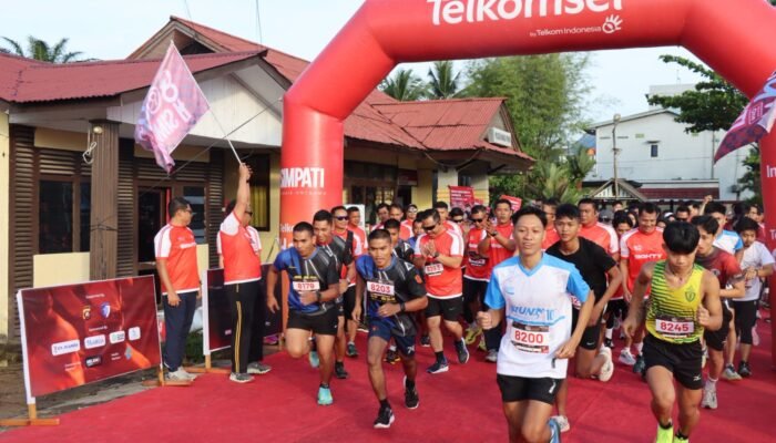 Semangat Nasionalisme di Setiap Langkah Fun Run Melawi 2025