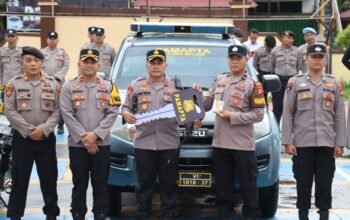 Perkuat Pelayanan TKP & Laka Lantas, Kapolres Melawi Serahkan Kendaraan Operasional untuk Pamapta