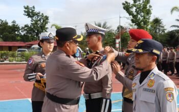 Gelar Pasukan Operasi Zebra Kapuas 2025, Kapolres Ungkap Sepuluh Sasaran Penting