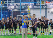 Kantor Pertanahan Kabupaten Melawi Raih Juara Champion Turnamen Mini Soccer HANTARU 2025