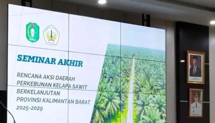 APKASINDO Kalbar Apresiasi Komitmen Pemerintah Percepat Implementasi Sawit Berkelanjutan