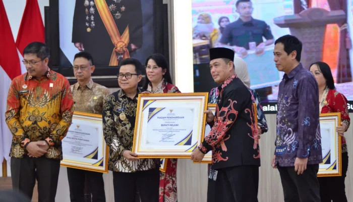 Wabup Malin Hadiri Peresmian Pos Bantuan Hukum Desa se-Kalbar