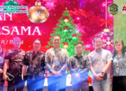 Penuh Kehangatan, Kepala Kantor Pertanahan Melawi Hadiri Perayaan Natal BPN Kalbar