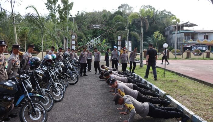 Tak Ada Toleransi, Kapolres Melawi Tegaskan Disiplin Bhabinkamtibmas