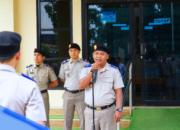 Tingkatkan Disiplin ASN, Kantor Pertanahan Kabupaten Melawi Gelar Apel Pagi